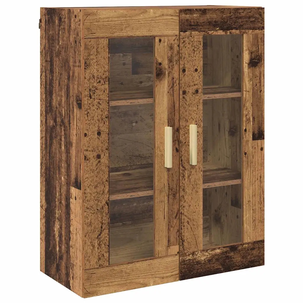 Credenza | Madia | Buffet da pranzo | Armadio da pranzo Legno vecchio 69,5 x 34 x 180 cm Legno multistrato