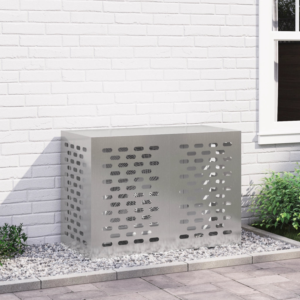 Copertura per Condizionatore 100x50x70 cm Acciaio Inox