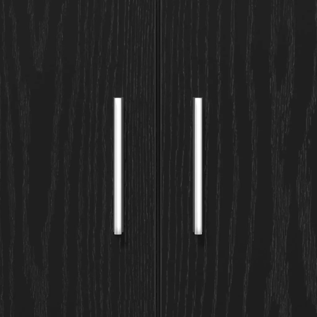 Supporto per Acquario 81x36x73 cm Legno Multistrato Rovere Nero