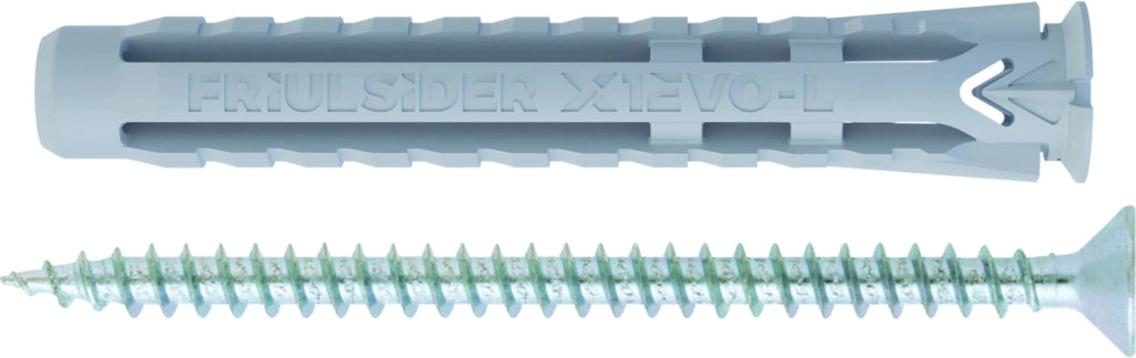 Friulsider TASSELLO UNIVERSALE X1 EVO-L CON VITE  100PZ. mm. 6x50