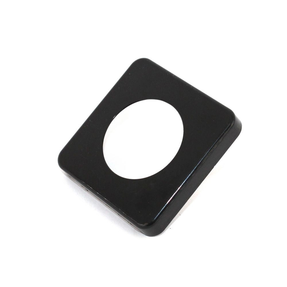 Mostrina singola lucida nera Videl