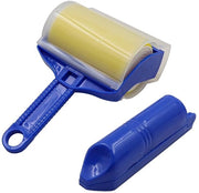 Rullo per pelli e peli - Rullo per abbigliamento - Rimossour di pelo animale - Manico antiscivolo - Manubrio in plastica PP - 2 pezzi - Rullo per capelli
