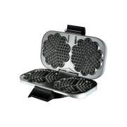 Unold 48241 piastra per waffle 2 waffle 1300 W Nero, Argento