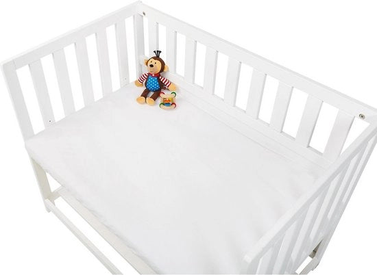 Set di Cuscini per Letto a Doppia Piastra - 100% Cotone, Forma Perfetta - 70x40cm fino a 90x55cm - Jersey Certificato OEKO-TEX - Bianco