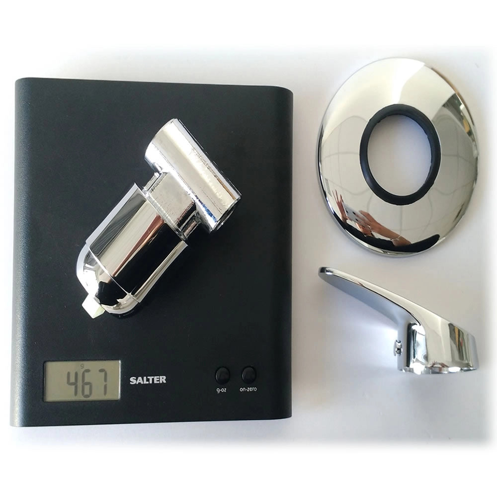Miscelatore doccia da parete europa ad incasso ottone colore cromato bagno