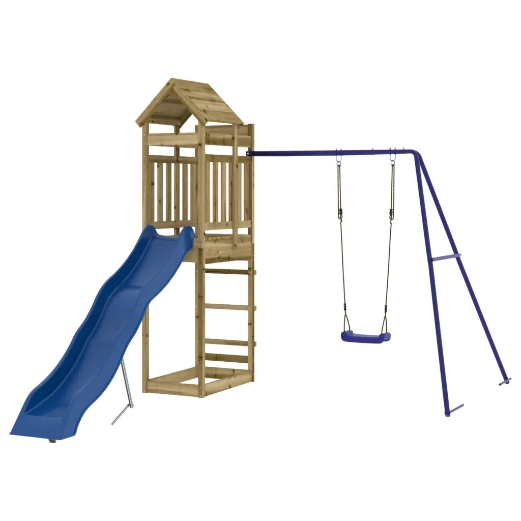 Set da Gioco da Esterno in Legno di Pino Impregnato 3156951
