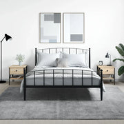 Comodini 2 pz-Set di 2 Tavolino da notte Rovere Sonoma 40x42x45 cm in Legno Multistrato