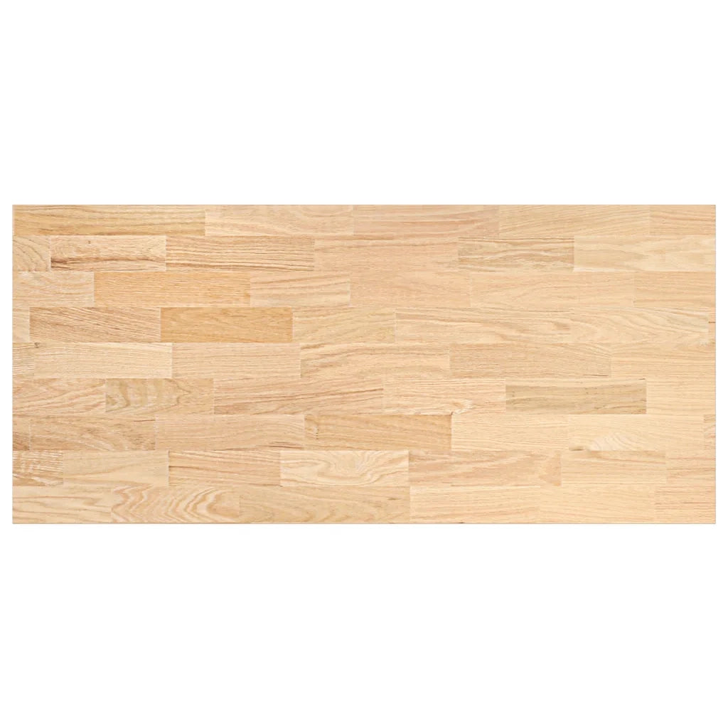 vidaXL Piano di Lavoro Cucina 140x63,5x2,7 cm Legno Massello Rovere