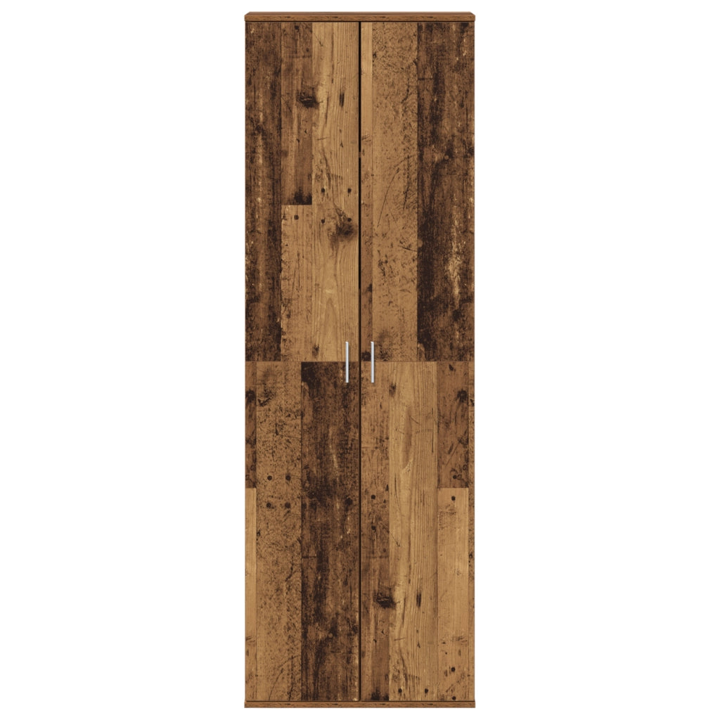 Armadio Alto Legno Vecchio 60x35x180 cm Legno Ingegnerizzato