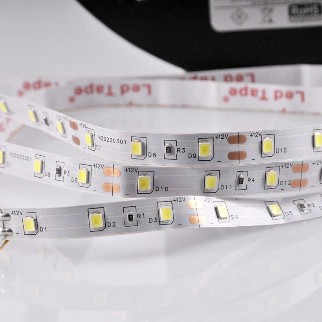Striscia LED 12V 5m IP20 6500K 10W 1100lm 300LED Polux