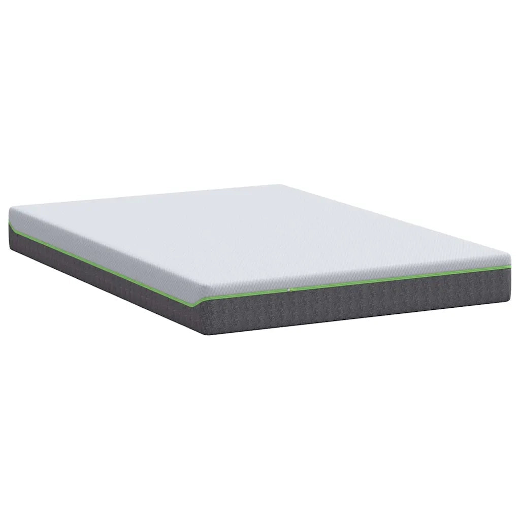 vidaXL Materasso Bianco e Grigio 140 x 190 cm Molle Insacchettate