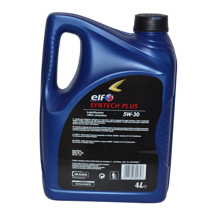 OLIO ELF SYNTECH  5W30 LT.4