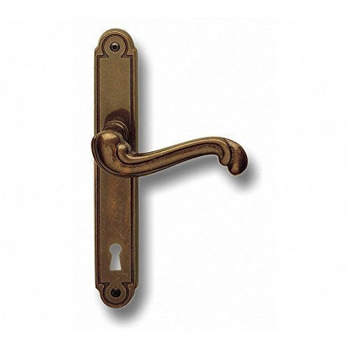 Ghidini 290089000 Maniglia Ottone Brunato Barocco Q8x90