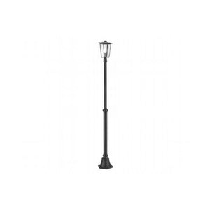 Lampione Telescopico Contemporaneo Ribot Alluminio Nero 1 Luce E27