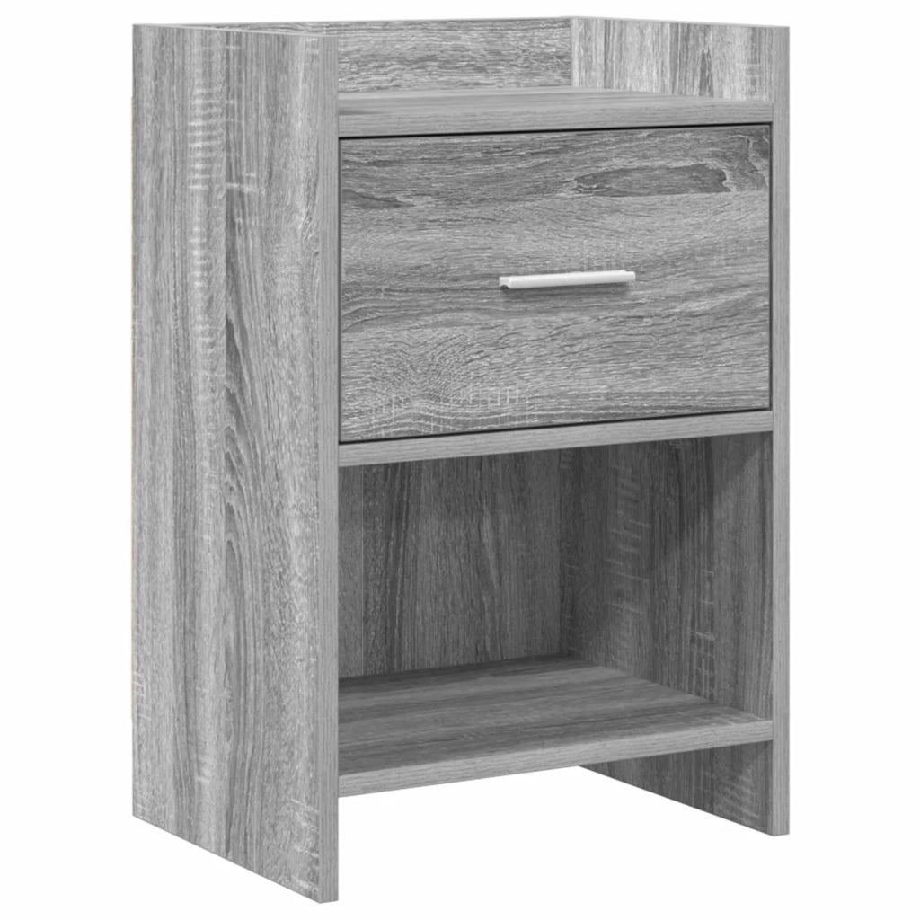 Comodini Sonoma grigio 40 x 30 x 60 cm Legno ingegnerizzato 8010989
