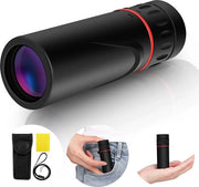Telescopio Monoculare con Alta Potenza 2000x25 Acqua Resistente HD Mini Telescopio Portatile per Adulti per Osservare la Natura Guardare gli Uccelli Caccia Escursioni Concerti Viaggi Regali - nero