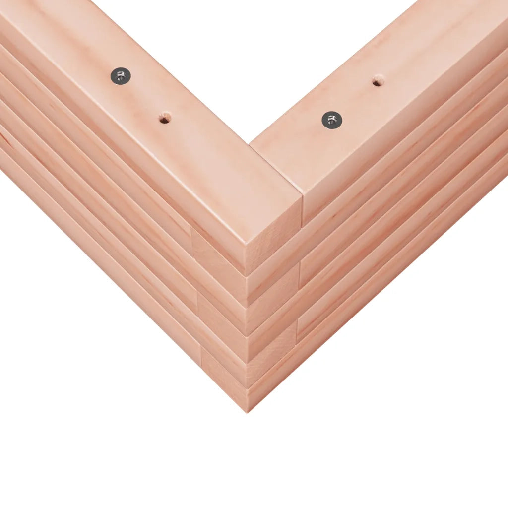 vidaXL Fioriera da Giardino 80x80x23 cm in Legno Massello di Douglas