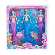 Trade Shop - Principesse Marine 3 Sirene Sirena Bambole Giocattolo Gioco Bambina -