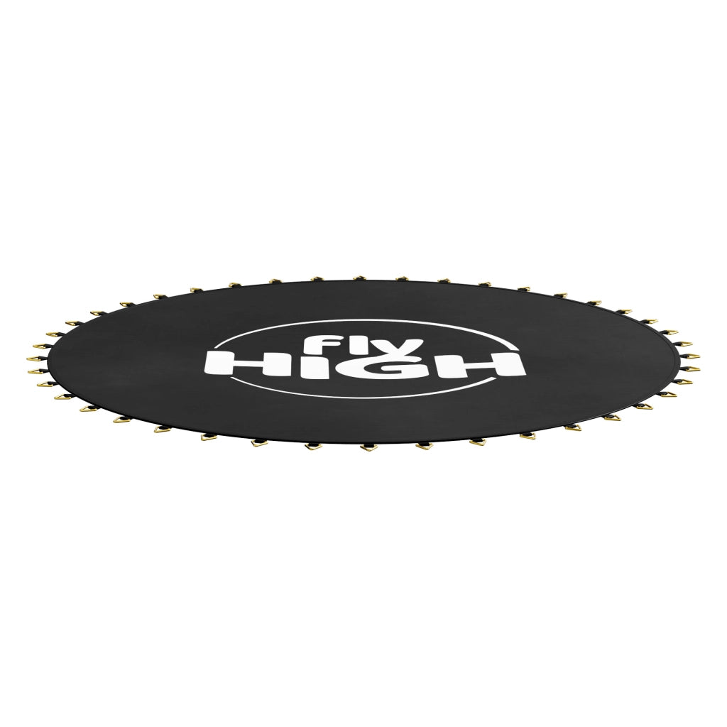 Jumpoo - Tappeto elastico di Ricambio per Trampolino Bambini Ø250 cm in Polipropilene Nero