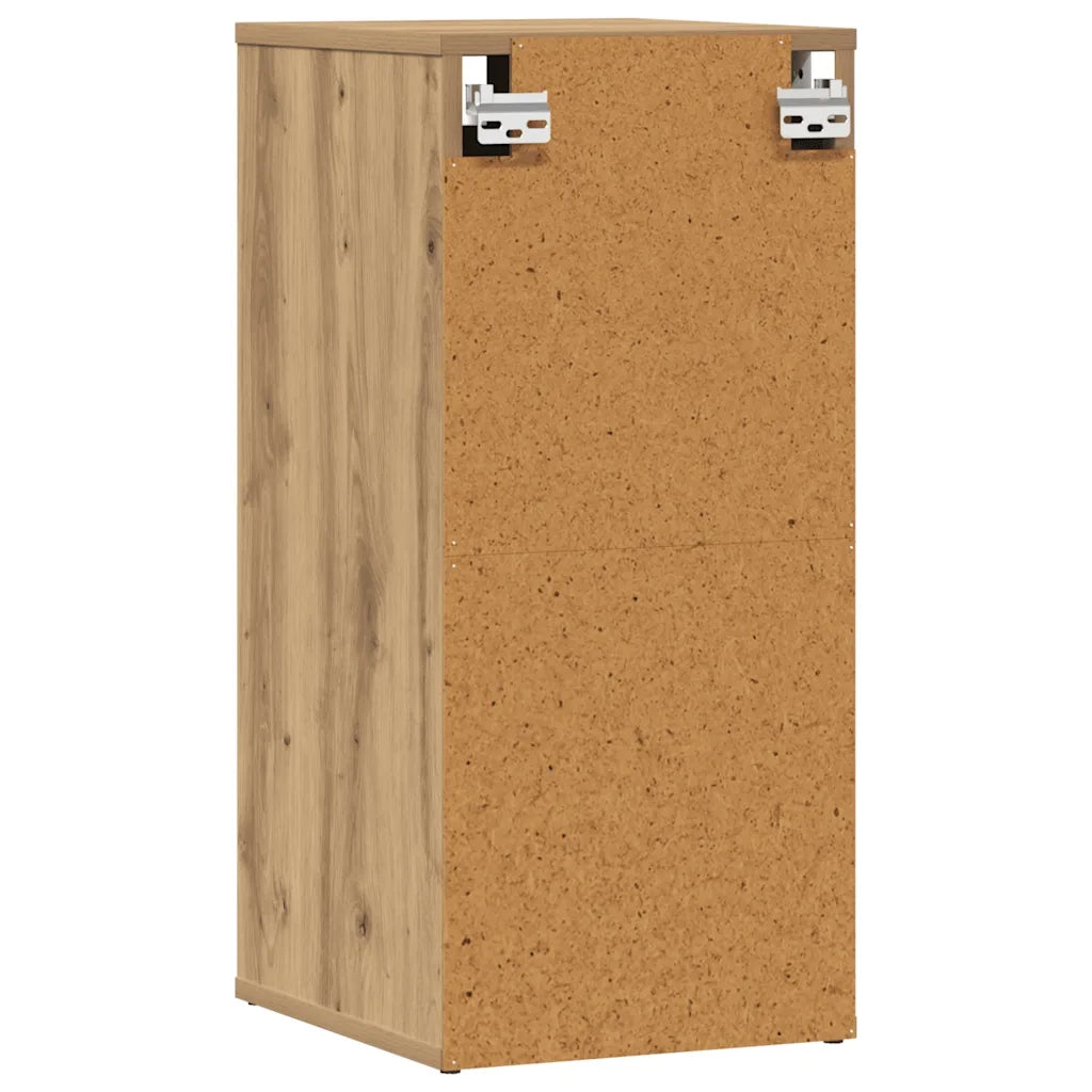 Scarpiera con anta 32 x 35 x 70 cm ampio spazio contenitivo stile artigianale legno di rovere ingegnerizzato 02_0050917