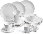 Set di piatti e tazze in materiali rinnovabili