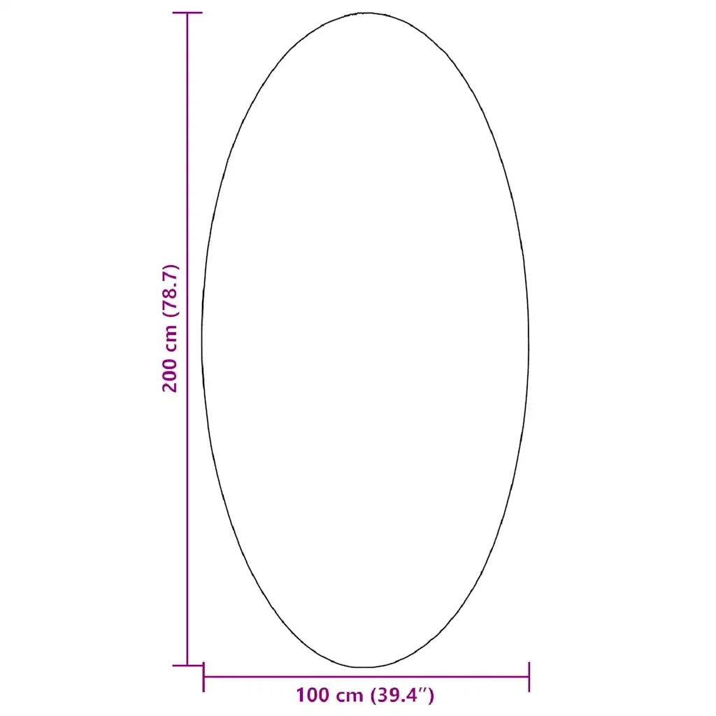 Tappeti per area HUARTE Verde Foresta 100 x 200 cm 4103643