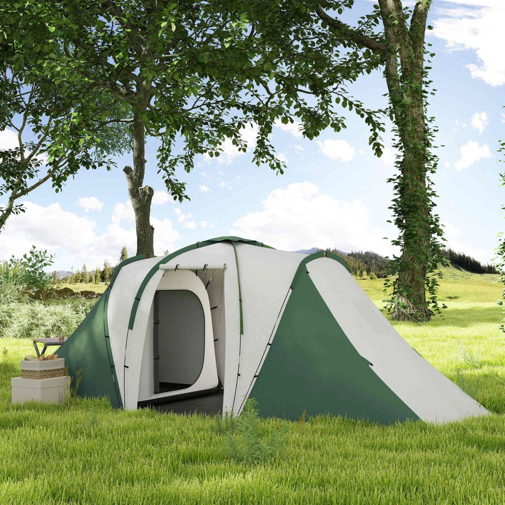 Tenda da campeggio 4-6 persone impermeabile ¨C zephmum ¨C 555x225x190 cm