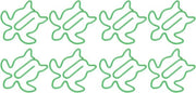 Clip per documenti in forma di tartaruga - Set di 100 pezzi - Clip metallica per organizzare documenti - Ufficio - Utilizzo domestico - Design tartaruga.