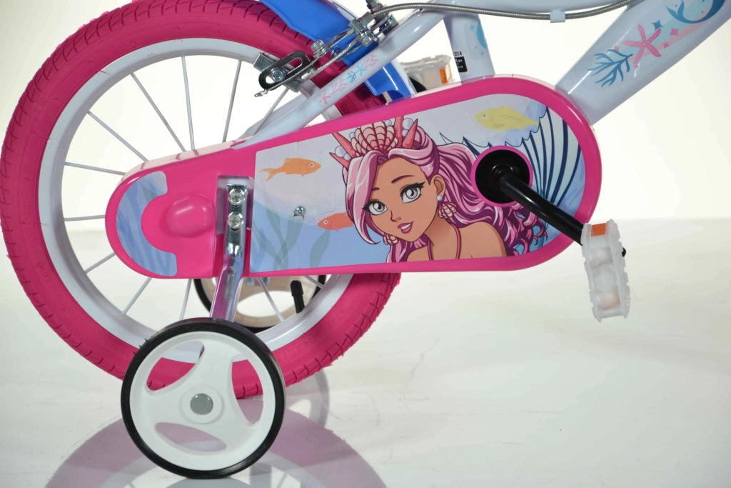 SIRENETTA ALYSSA 16", bicicletta per bambini, adatta ad etÃƒÂ  tra i 5 e i 7 anni, per altezza tra 105 e 135 cm, con