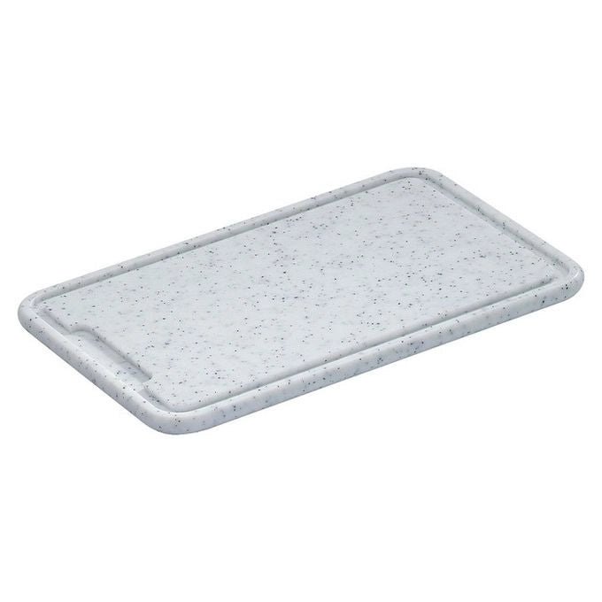 Zassenhaus 060065 tagliere da cucina Rettangolare Polietilene Grigio