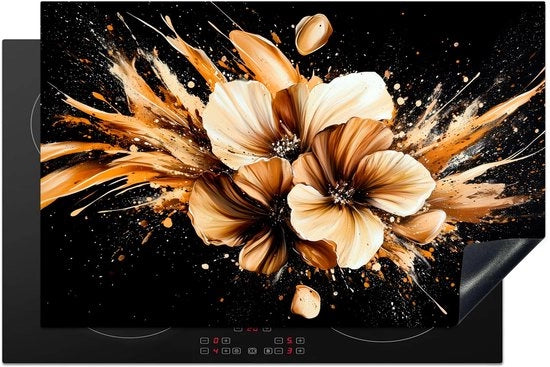 Protettore di induzione 80x52 cm - Copriplastica - Mat di non scivolamento - Decorazione per cucina - Design stile - Funzionalità
