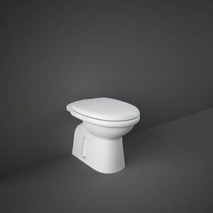 Kit Sanitari filomuro Karla Rak ceramics - Kit standard Karla (Bidet, vaso scarico muro, coprivaso in abs)