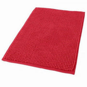 Trade Shop - Tappeto Tappetino Antiscivolo Per Bagno Arredo 45 X 75 Cm Rosso In Tessuto 69908 -