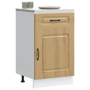 Base da Cucina Kalmar Rovere Artigianale in Legno Multistrato