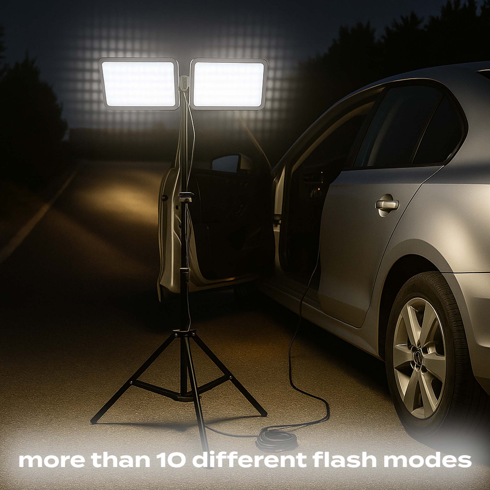 Lampada da campeggio LED V3, estensibile 12V per illuminazione outdoor