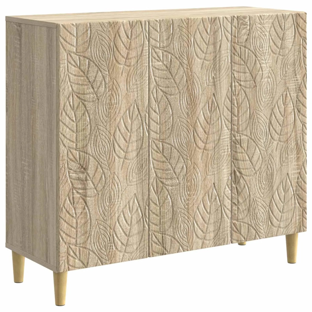 Credenza Rovere Sonoma 89 x 34,5 x 80 cm Legno ingegnerizzato 895107