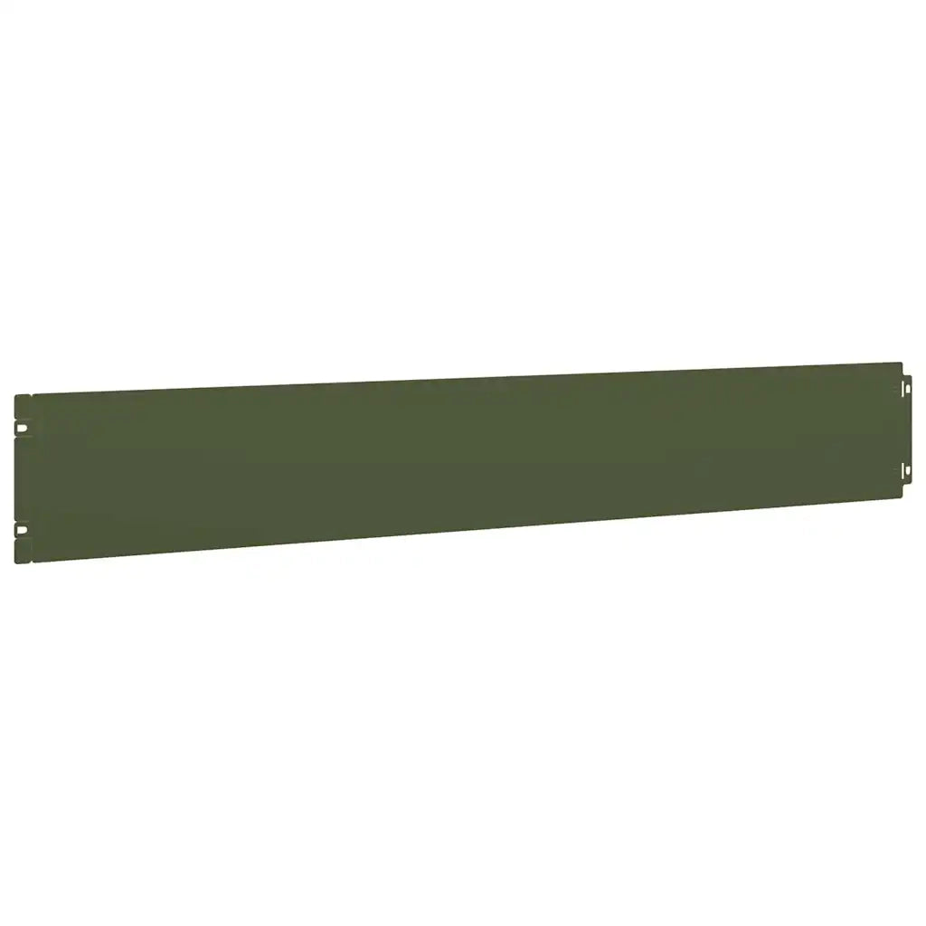Bordura per Prato 10 pz 15 x 103 cm Acciaio laminato a freddo 860145