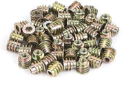 Viti a 5 punte M4/M5 - Miscelatura anticorrosiva - 50/100 pezzi - Resistenti all'usura - Per mobili - Facili da utilizzare - Viti di fissaggio