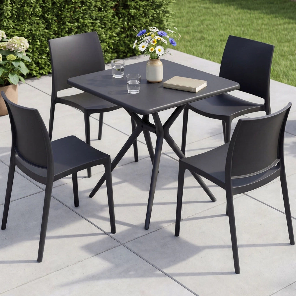Gartenmцbel-Set Amino mit 4 Stьhlen