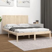 Giroletto senza Materasso 200x200 cm in Legno Massello di Pino 3104433