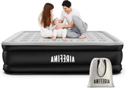 Air Mattress Inflatabile a Doppio Senso con Pompino Elettrico - Autoinflazione/Deflazione Automatica, Portatile per Casa e Campeggio