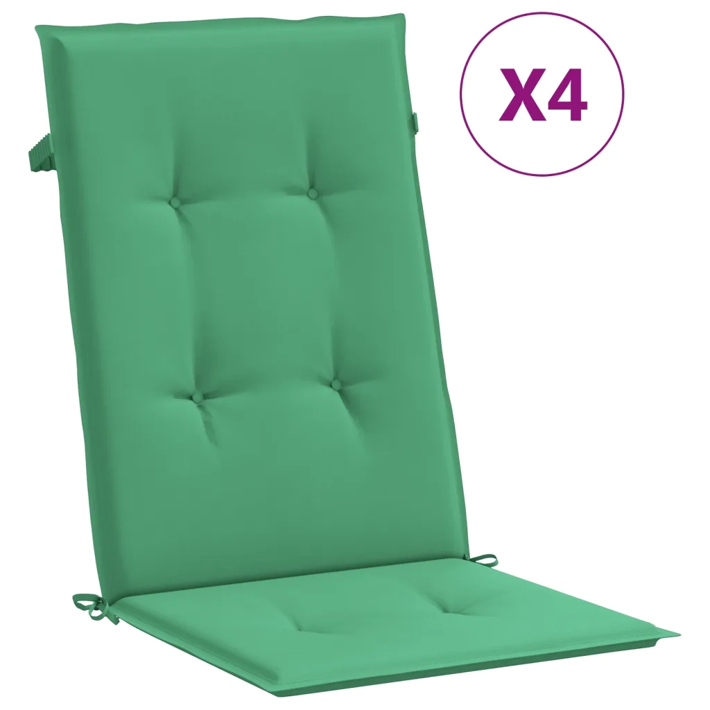 Cuscini per Sedie 4 pz | Cuscini per sedie Grigi 120x50x3 cm in Tessuto