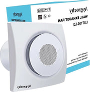 Ventilatore per bagno 100 mm silenzioso per soggiorno basso consumo energetico - adatto per bagno e cucina
