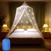 Retrattile per Letto, Grande Cuscino per Soggiorno per Ragazze, Rete da Appendere per Soggiorno per Decorazione della Camera da Letto, Ideale per Viaggi, Incluso Sacchetto di Riposo, Facile da Installare, Stelle