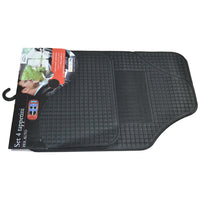 TAPPETI X AUTO GOMMA 4PZ NERO