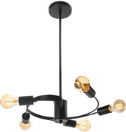 Lampada Da Soffitto Cristallo Loft APP739-5CP