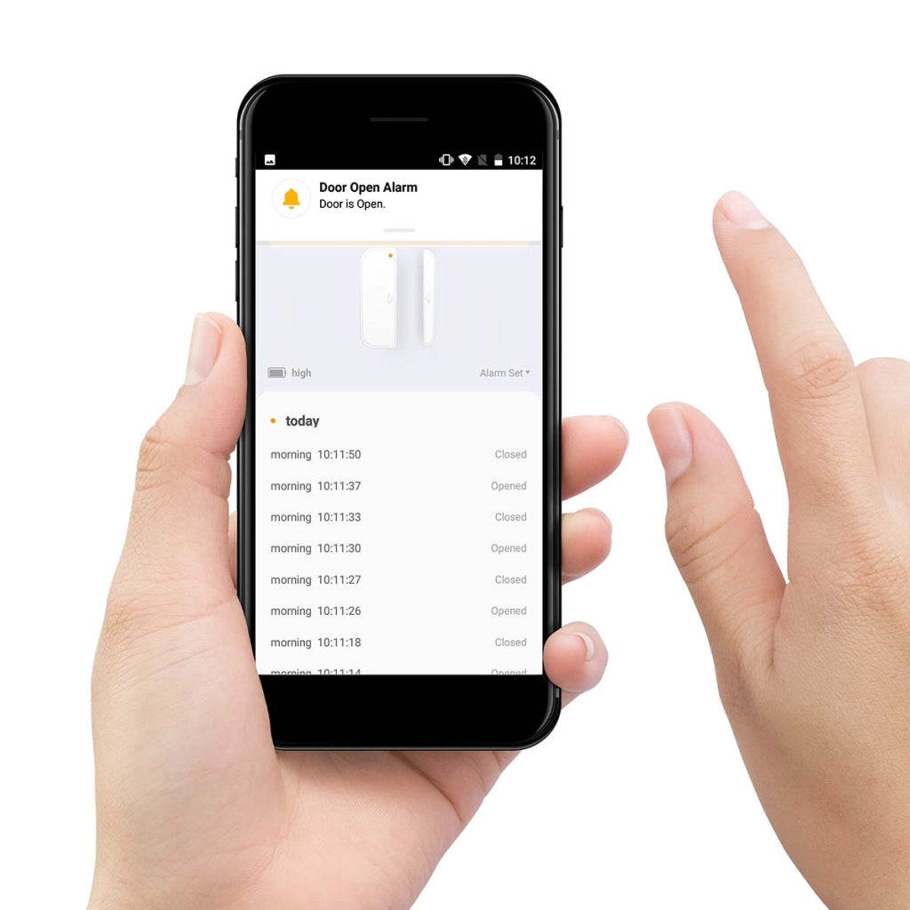 SMART-DOOR10 Sensore di contatto intelligente Zigbee per porte/finestre Bianco Alecto