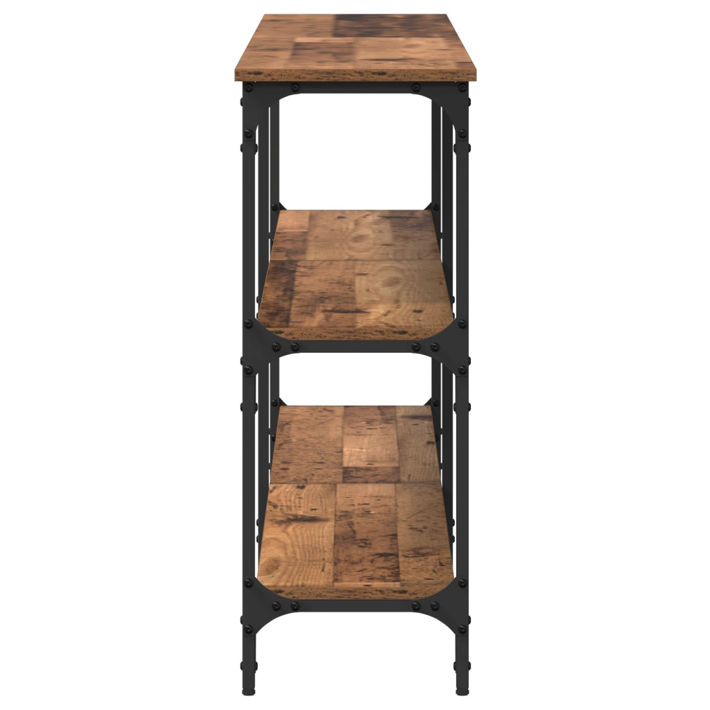 Tavolo Consolle Legno Vintage 200x29x75 cm Legno Ingegnerizzato