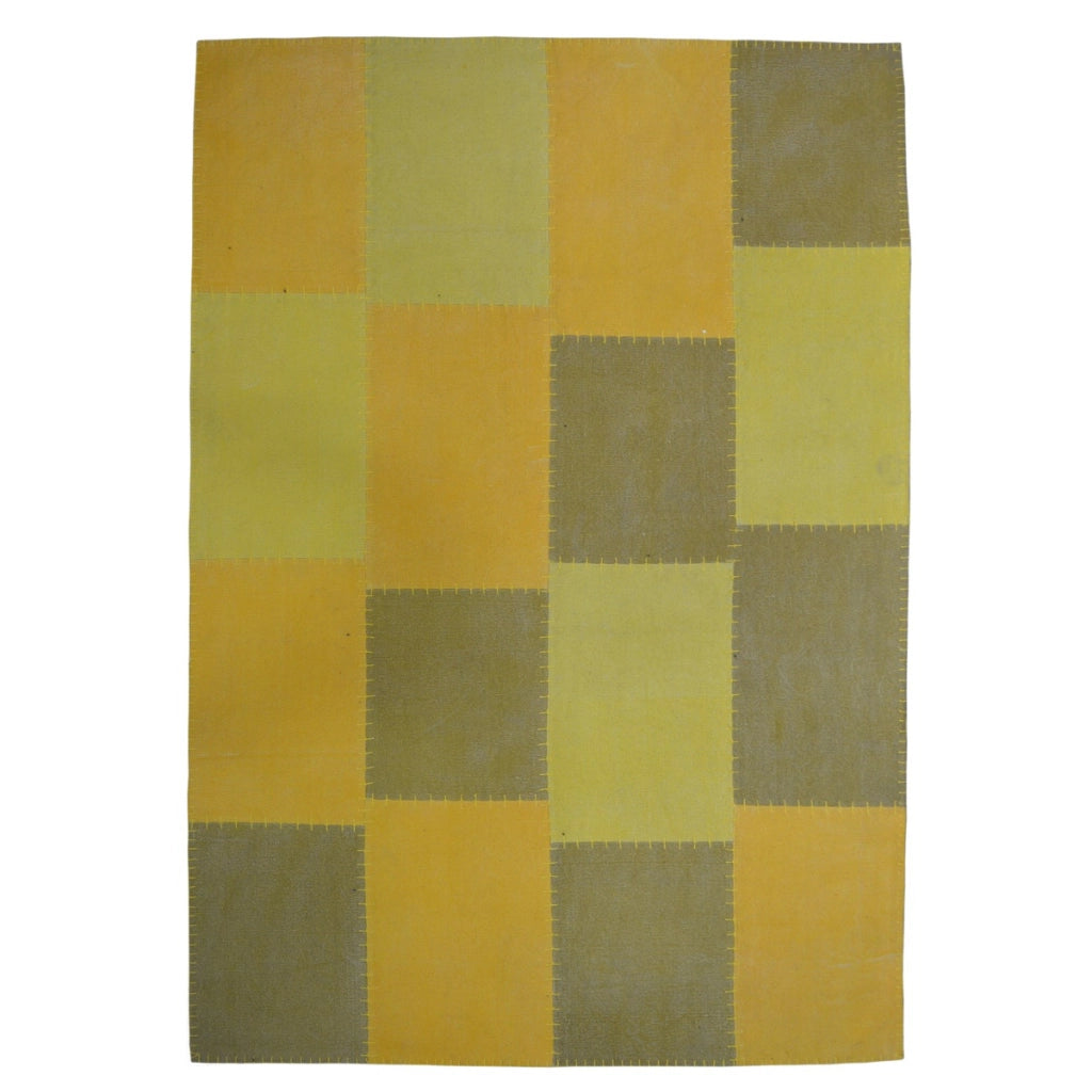 Tappeto Vintage Lyrical 100 in cotone lavorato a mano