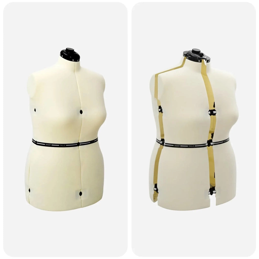 Forma Abito Femminile Regolabile Crema l Velluto CFW8222878
